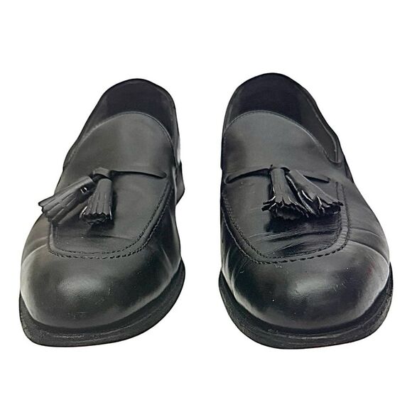 FootJoy Classics Black Leather Tassel Loafers Made in USA 75309 Men Size 11.5 B main image 4